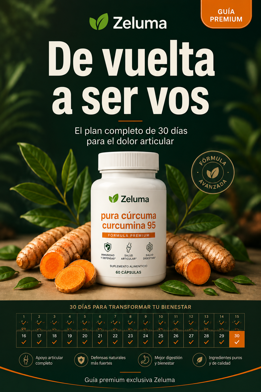 "De vuelta a ser vos: El plan completo de 30 días para el dolor articular"